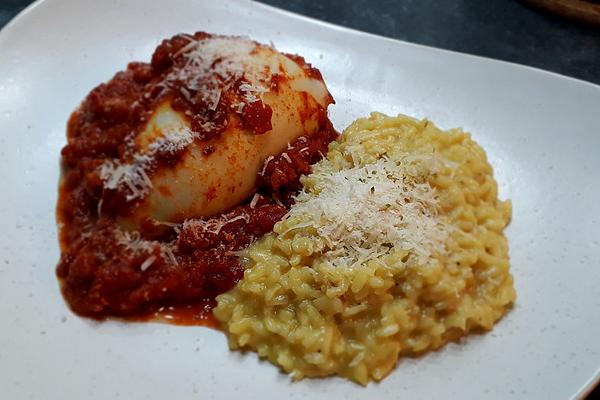 Stuffed Calamari Alla Siciliana