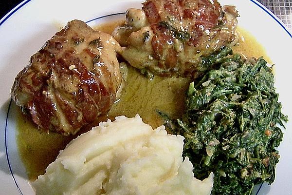 Stuffed Chicken Legs