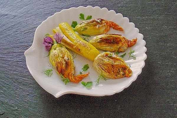Stuffed Courgette Flowers