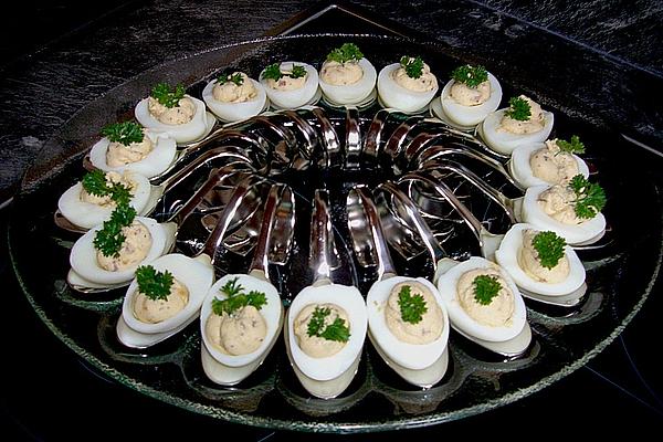 Stuffed Eggs with Bacon