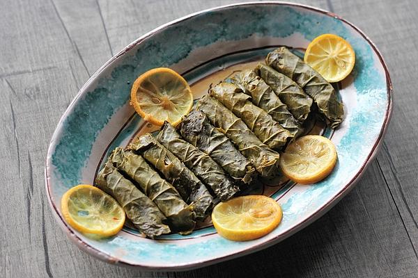 Stuffed Grape Leaves in Olive Oil