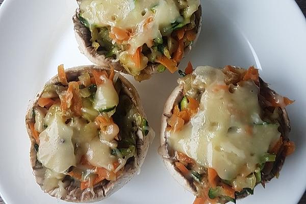 Stuffed Mushrooms with Zucchini