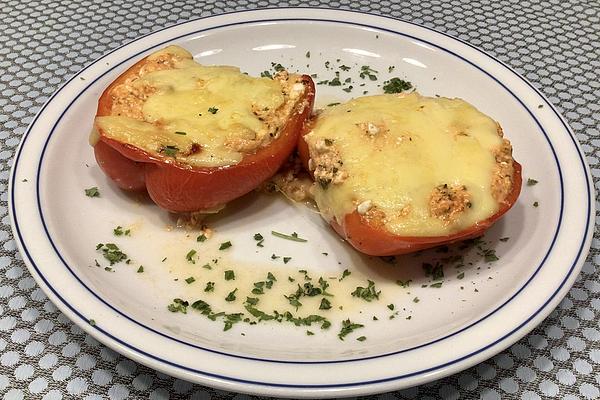 Stuffed Peppers with Cottage Cheese