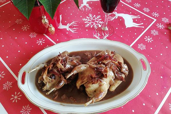 Stuffed Pigeons Like Steigerweibs