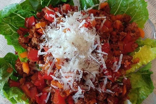 Stuffed Romaine Lettuce Leaves