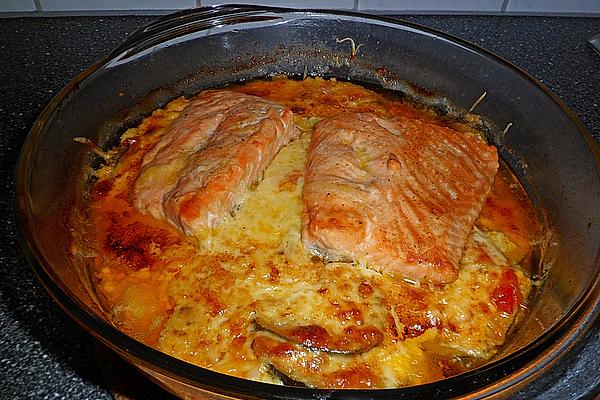 Stuffed Salmon Fillet