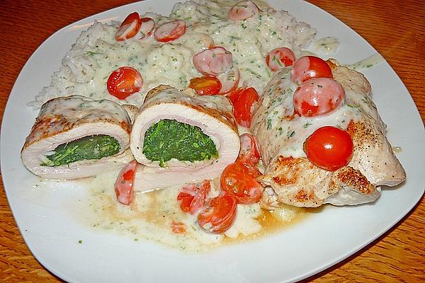 Stuffed Spinach Schnitzel