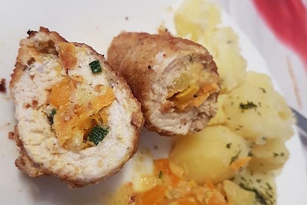 Stuffed Turkey Schnitzel Viennese Style