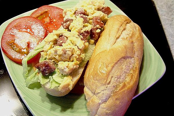 Sucuk with Scrambled Eggs