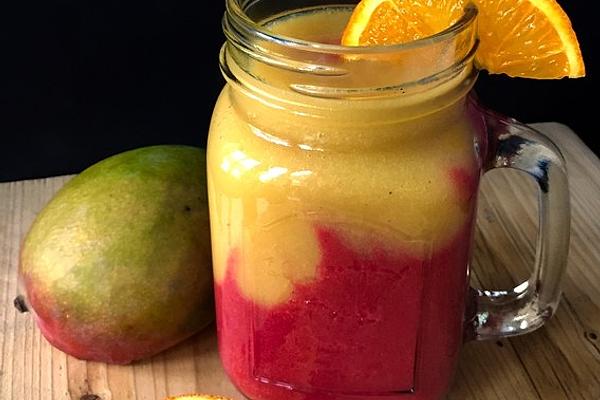 Sunrise Smoothie Mango-raspberry