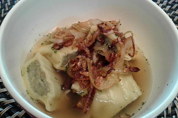 Swabian Maultaschensuppe