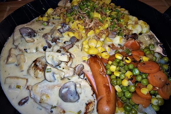 Swabian Pan with Spaetzle