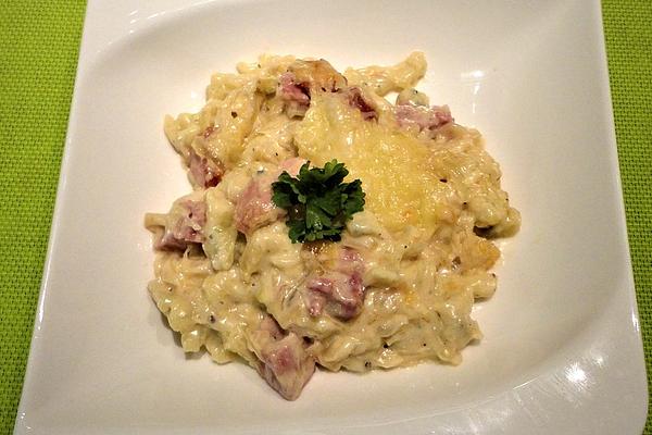Swabian Sauerkraut Spaetzle Casserole