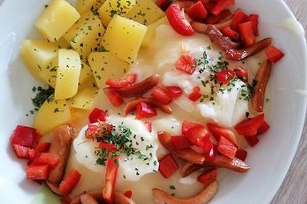 Sweet and Sour Burner Sauce with Plump Egg
