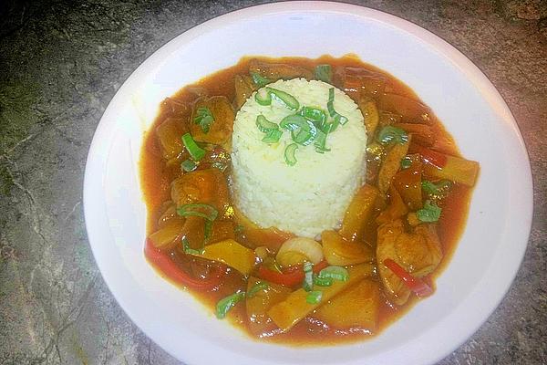 Sweet and Sour Chicken with Pineapple