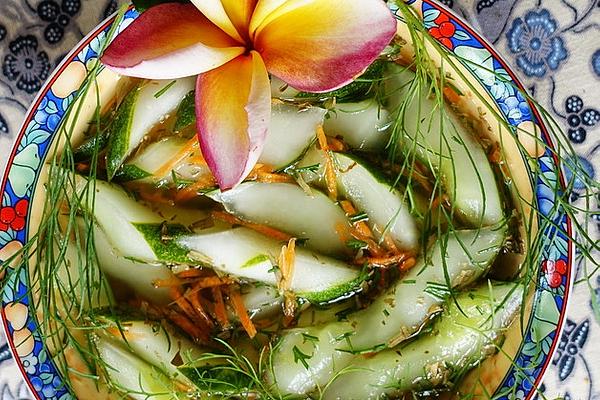 Sweet and Sour Cucumber Pieces, Canton Type 1