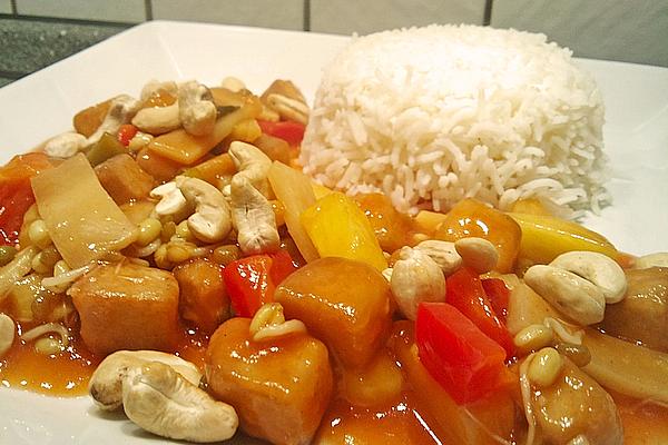 Sweet and Sour Tofu