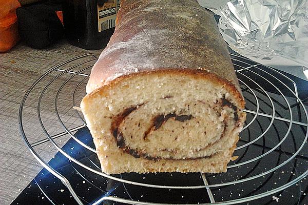 Sweet Breakfast Bread with Chocolate