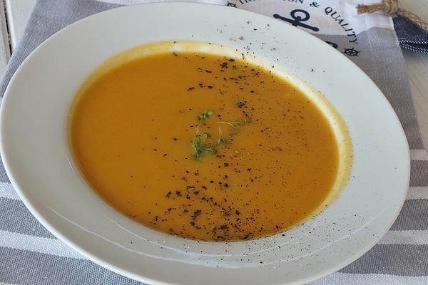 Sweet Potato and Pumpkin Soup