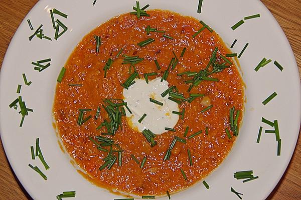 Sweet Potato, Garlic and Carrot Soup