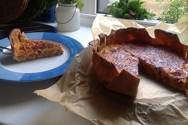 Sweet Potato Quiche with Spelled Flour