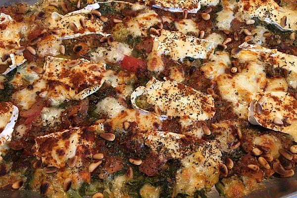 Swiss Chard Gratin with Parmesan Crust