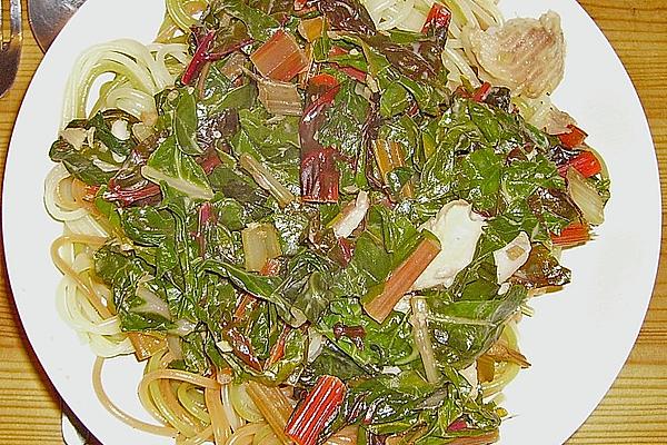 Swiss Chard – Trout Noodles