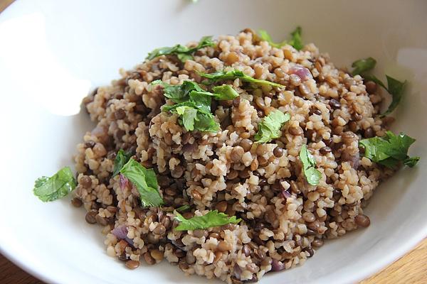 Syrian Lentil Bulgur Dish