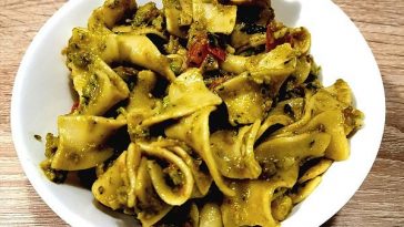 Pesto Made from Tomatoes – Nuts – Pine Nuts – Basil