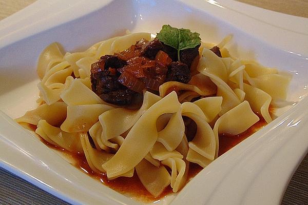 Tagliatelle with Rabbit Sauce