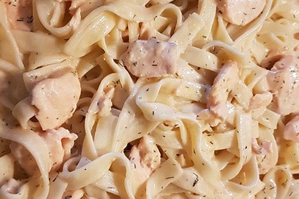 Tagliatelle with Salmon