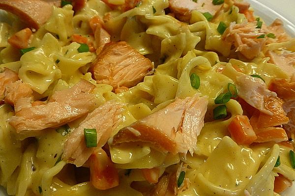 Tagliatelle with Salmon Sauce