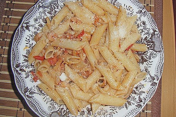 Tagliatelle with Scampi and Fennel