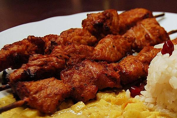 Tandoori Chicken Skewers