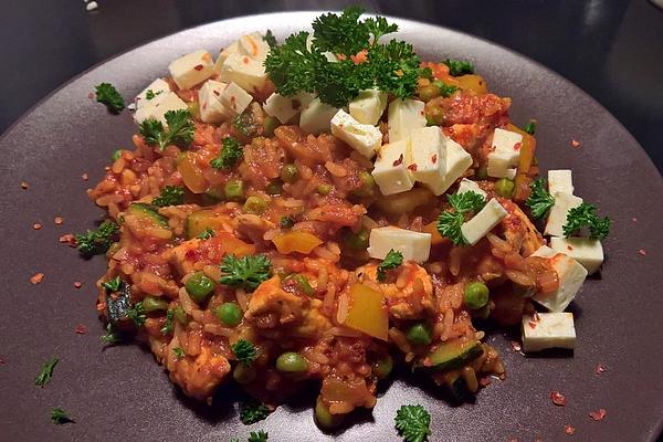 Tanja`s Djuvec – Chicken Pan