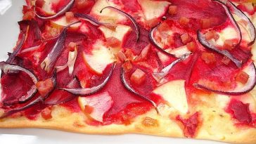 Apple Tarte Flambée with Note Of Cinnamon