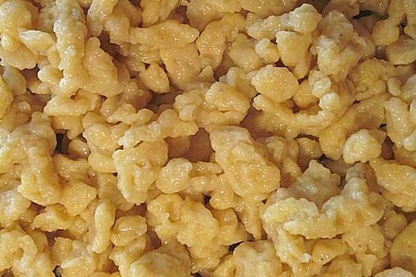 Töginger Spaetzle with Chickpea Flour