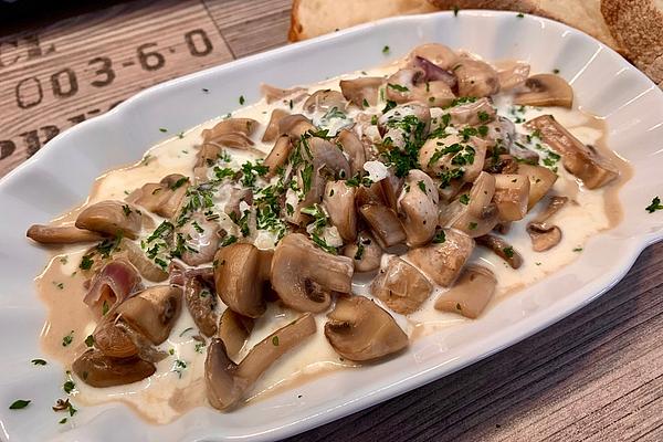 Thuringian Style Mushroom Pan