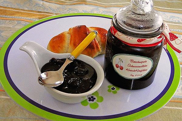 Tipsy Black Forest Cherry Jam