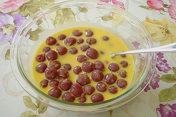 Tipsy Cherries with Whipped Cream