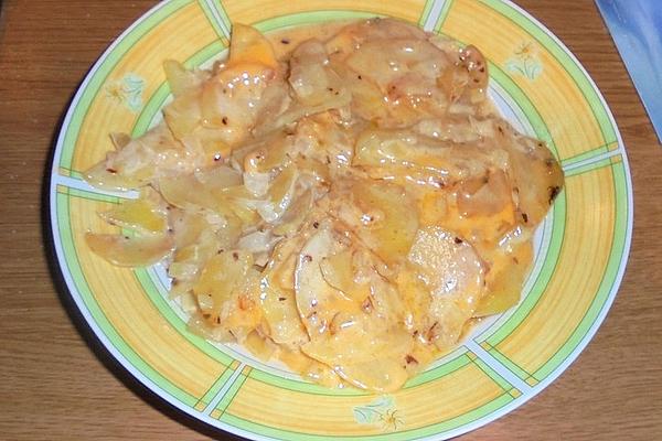 Tipsy Potato and Cheddar Pan À La Didi