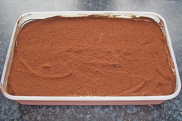Tiramisu with Eggnog