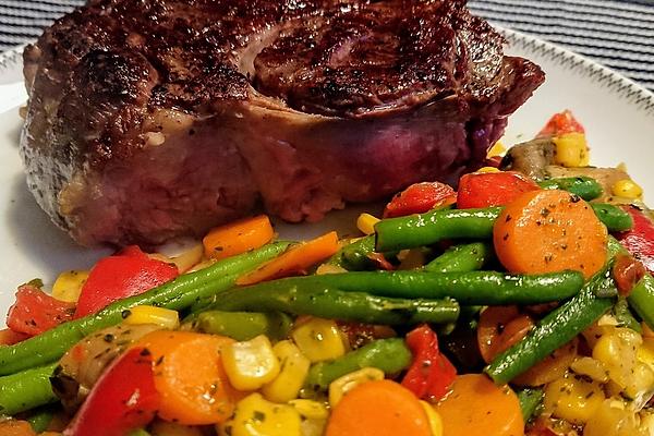Tomahawk Steak in Oven
