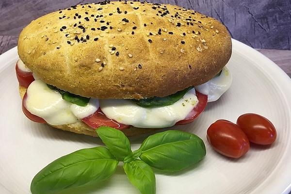 Tomato and Mozzarella Flatbreads