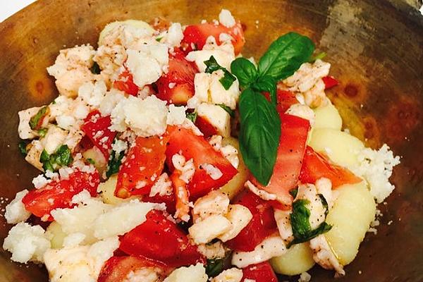 Tomato and Mozzarella Gnocchi