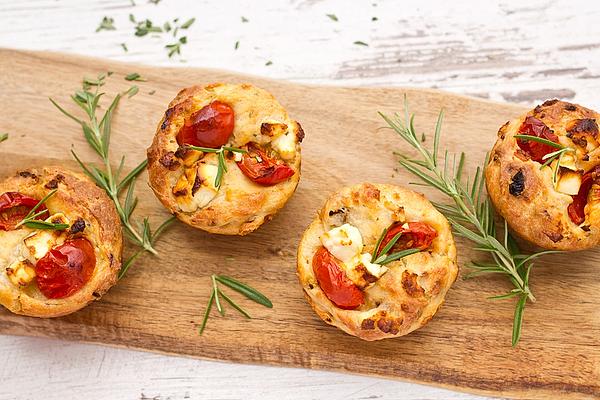 Tomato Feta Muffins