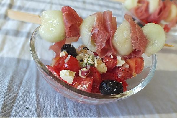 Tomato Salad with Parma Ham