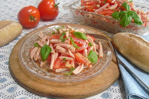 Tomato Sausage Salad