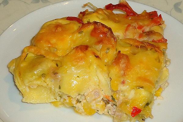 Tortellini – Casserole with Corn