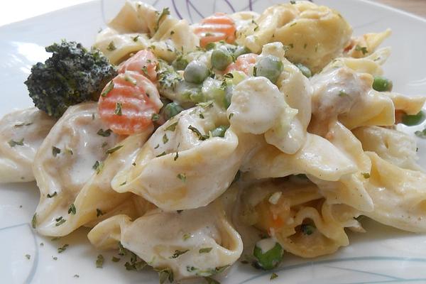 Tortellini with King Vegetables